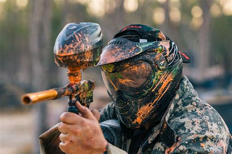 Paintball Games .